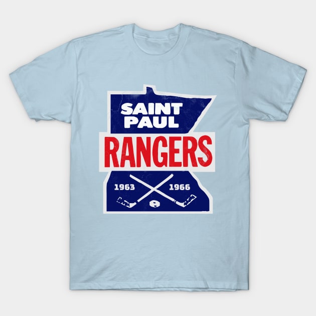 Vintage St. Paul Hockey T-Shirt by LocalZonly